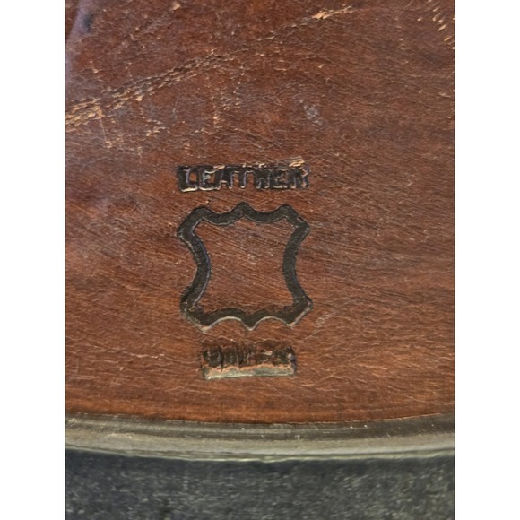 Vintage REGAL Brown Mens Loafers Size 10.5 D/B Leather Braided Detail Classic - Picture 11 of 15